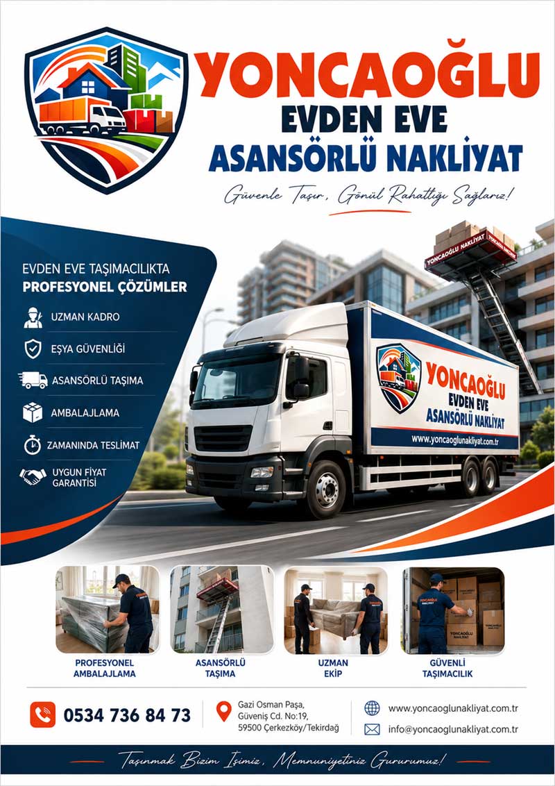Asansörlü nakliyat sistemimizle, yüksek katlarda dahi güvenli ve hızlı bir taşıma gerçekleştiriyoruz. Ayrıca marangozlu taşımacılık hizmetimiz sayesinde, eşyalarınızın montajı ve demontajı konusunda da yanınızdayız. 